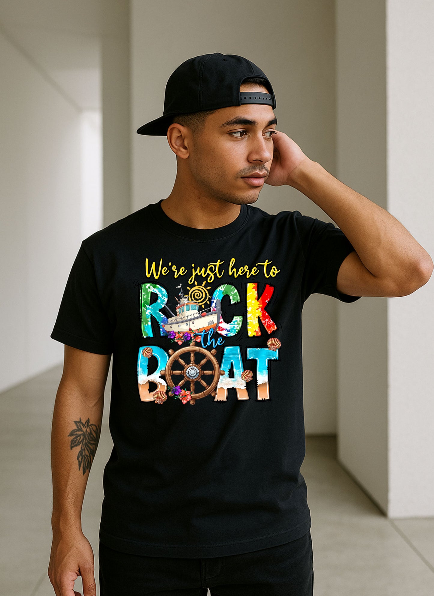 Rock Boat T-Shirt – Epic Music & Party Vibes Tee