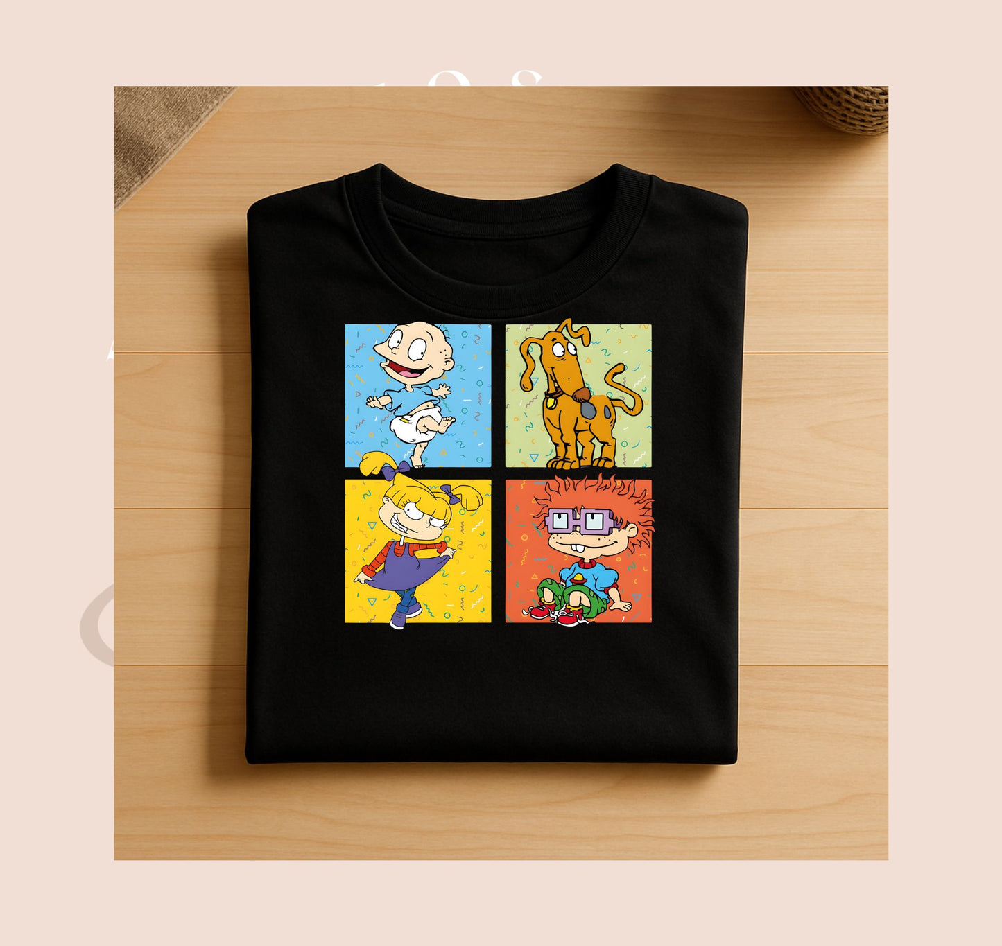 Retro Rugrats Shirt 90'