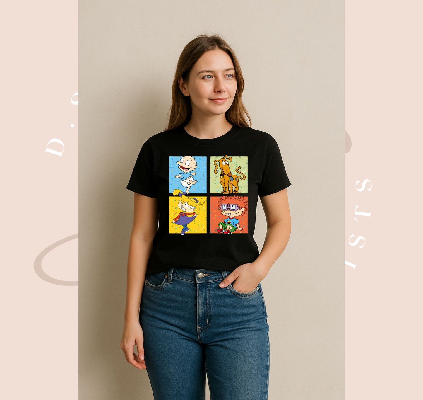 Retro Rugrats Shirt 90'
