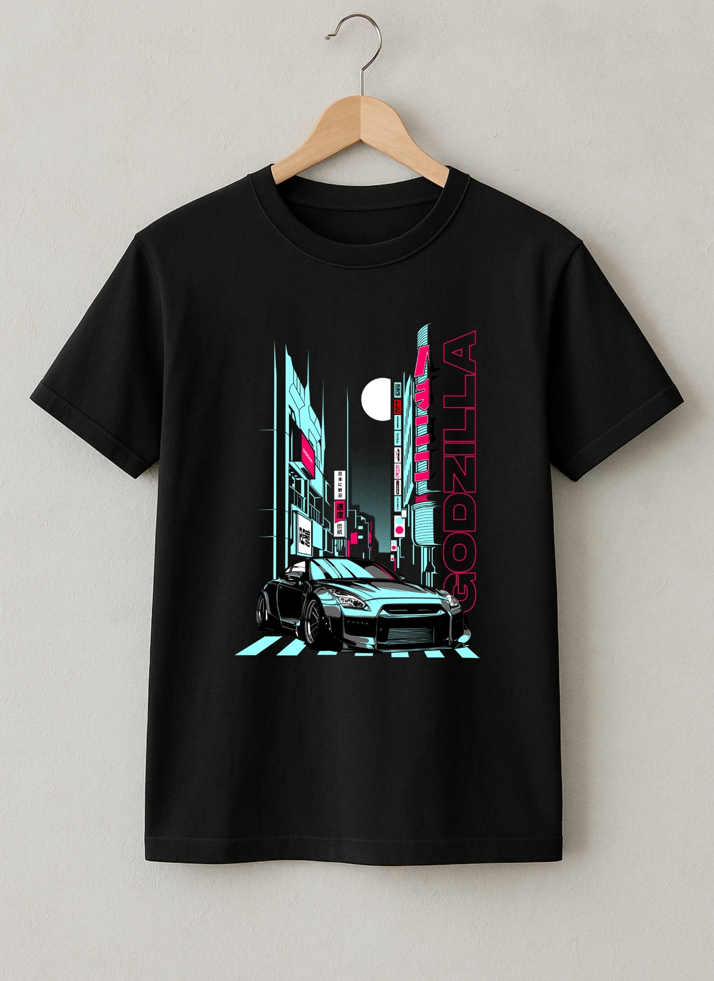 Godzilla Car Shirt