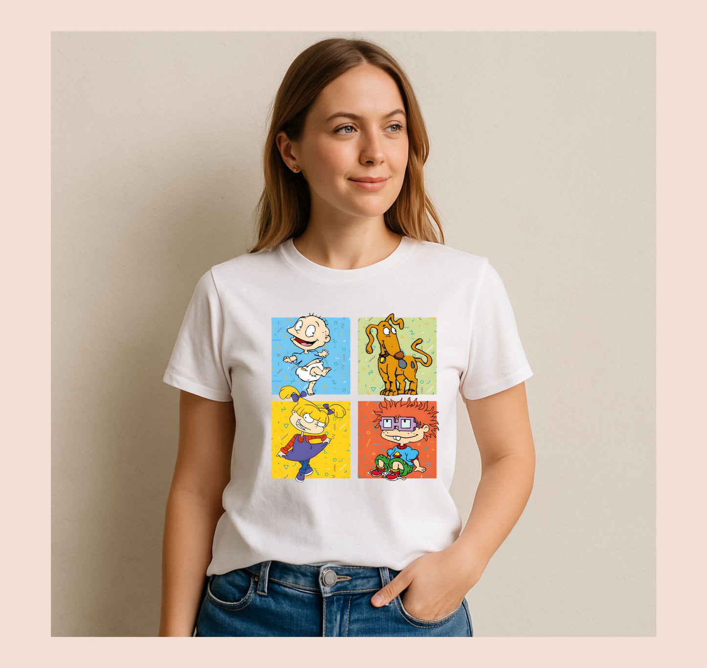Retro Rugrats Shirt 90'