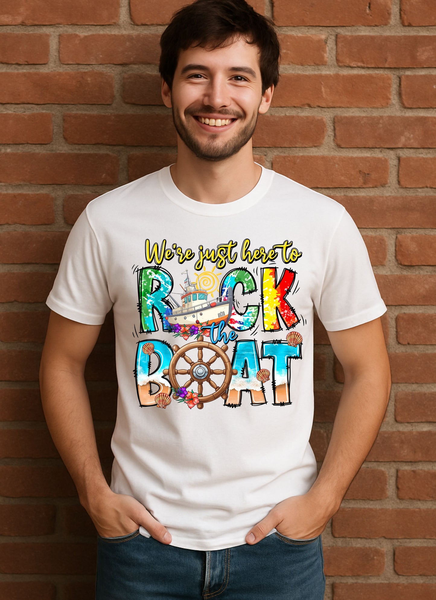 Rock Boat T-Shirt – Epic Music & Party Vibes Tee