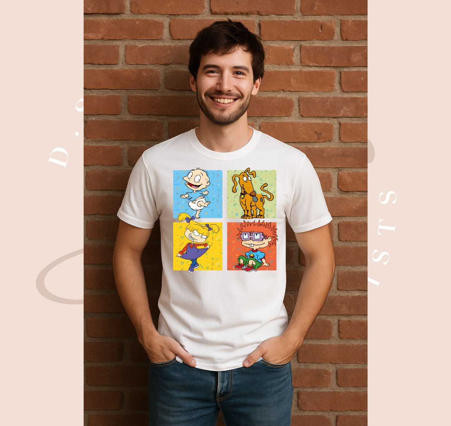 Retro Rugrats Shirt 90'