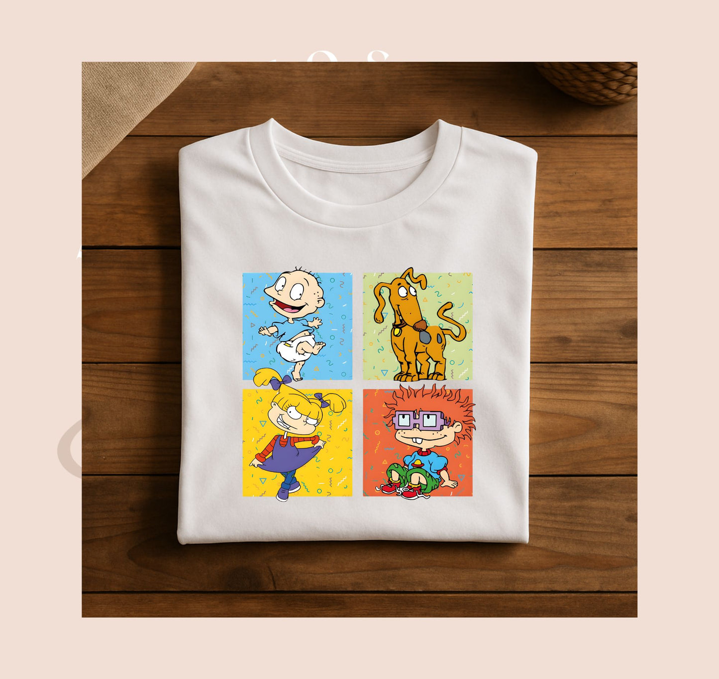 Retro Rugrats Shirt 90'