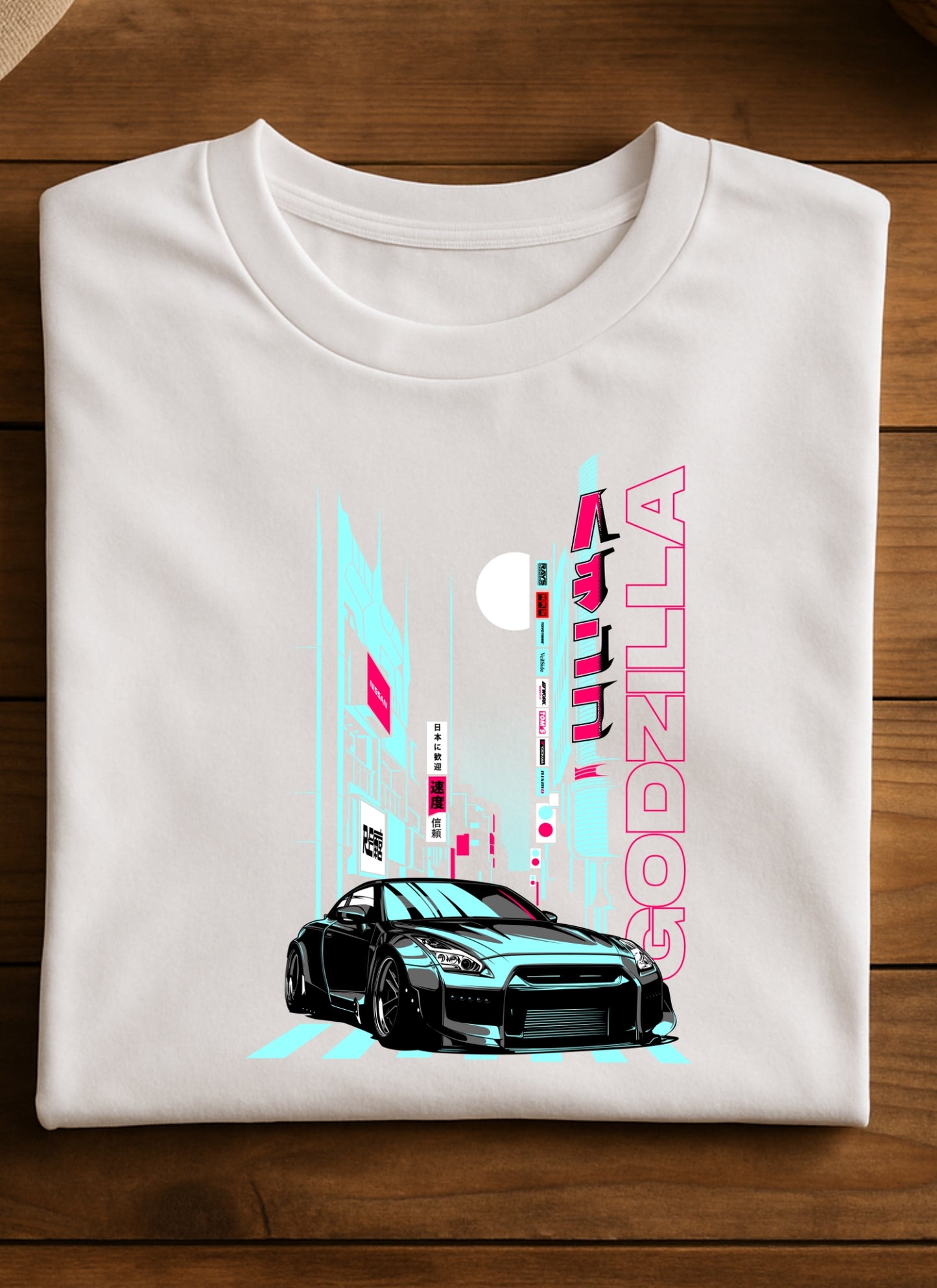 Godzilla Car Shirt