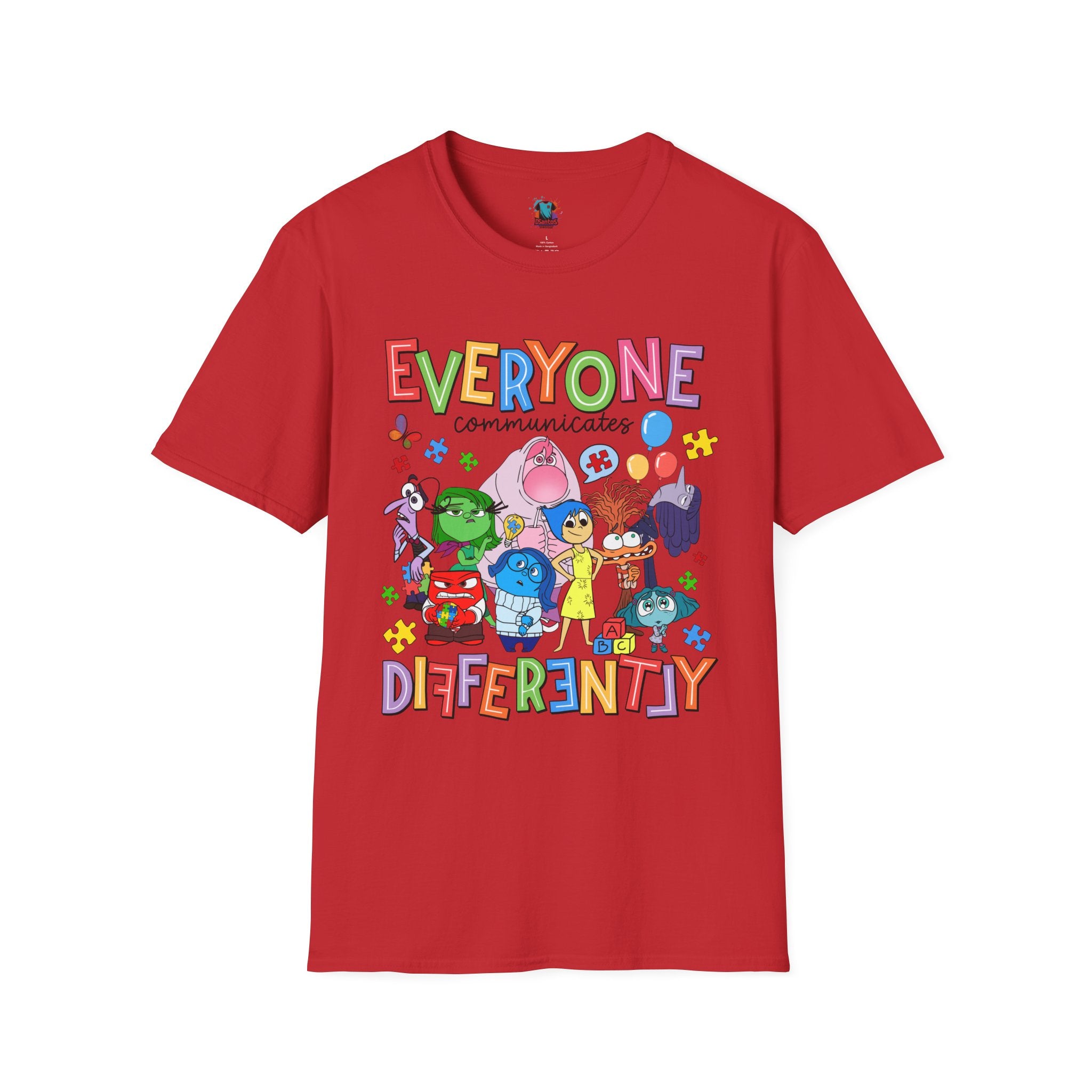 Everyone Communicates Differently T-Shirt – Dsantos Design