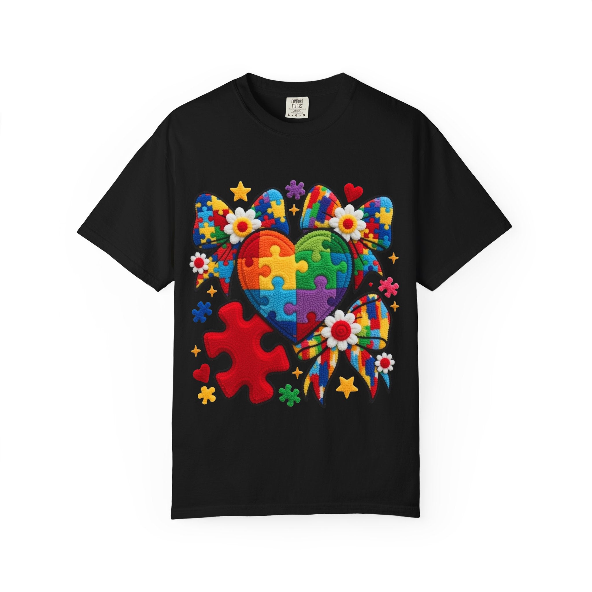 Autism Awareness Puzzle Heart T-Shirt