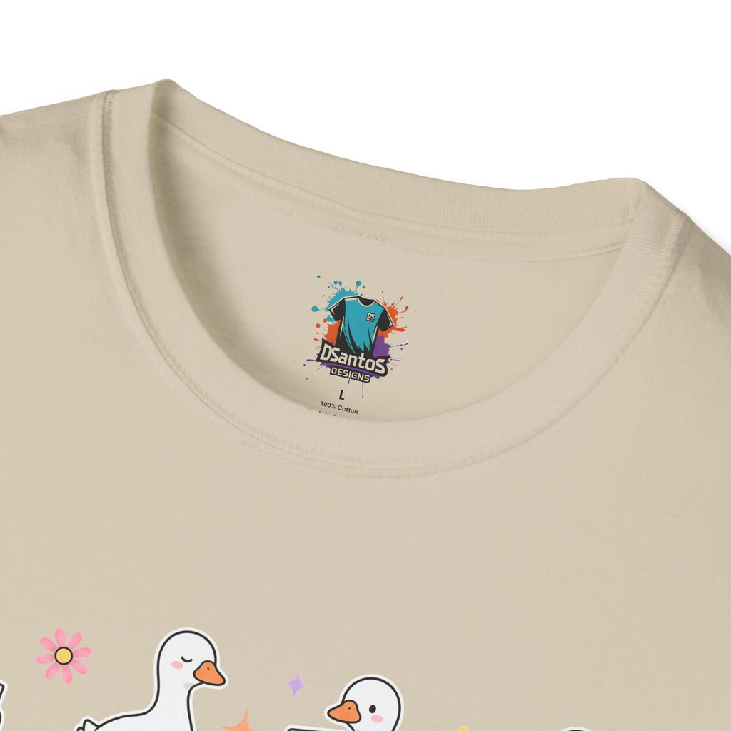 It’s OK To Ducks T-Shirt — Cute Positive Duck Cartoon Graphic Tee