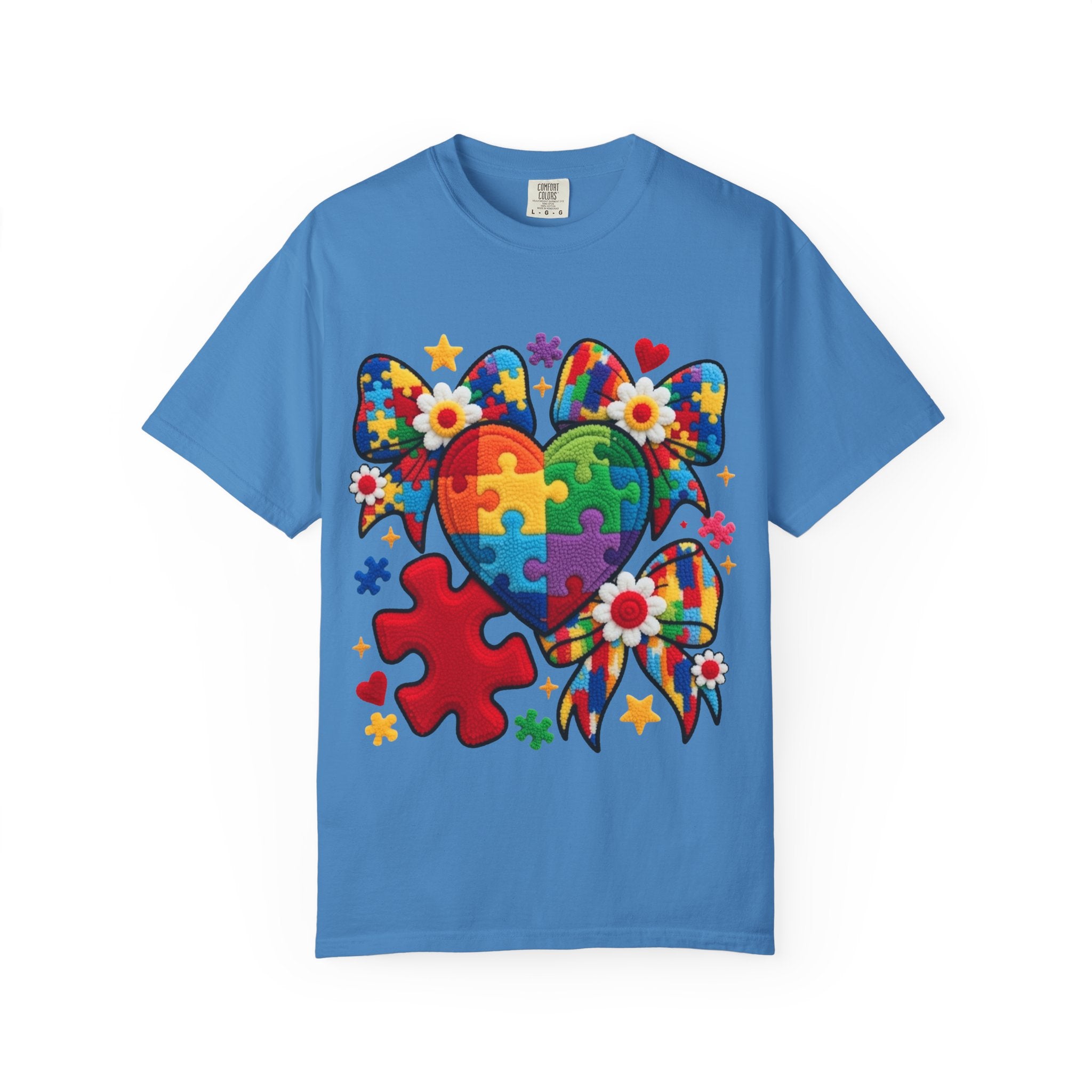 Autism Awareness Puzzle Heart T-Shirt