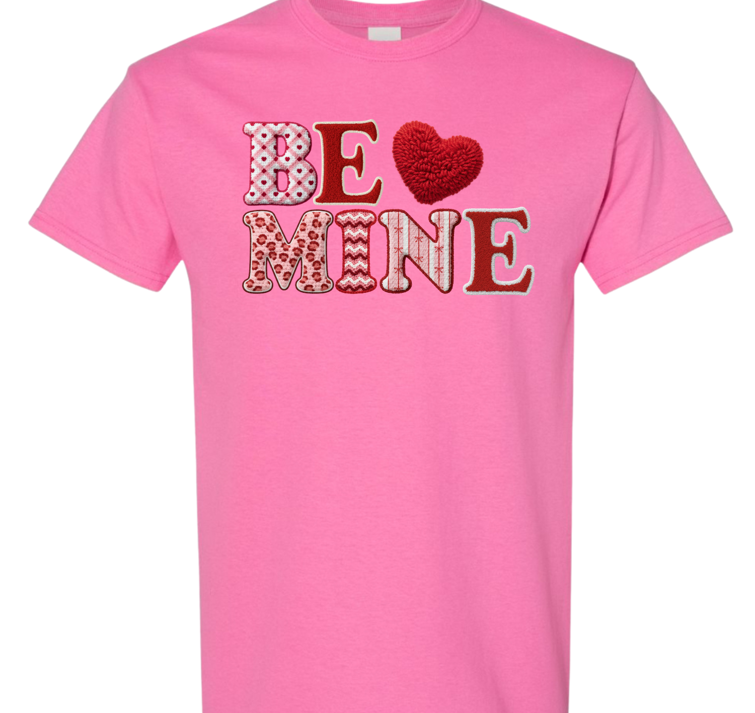 Be Mine Crochet Valentine Tee
