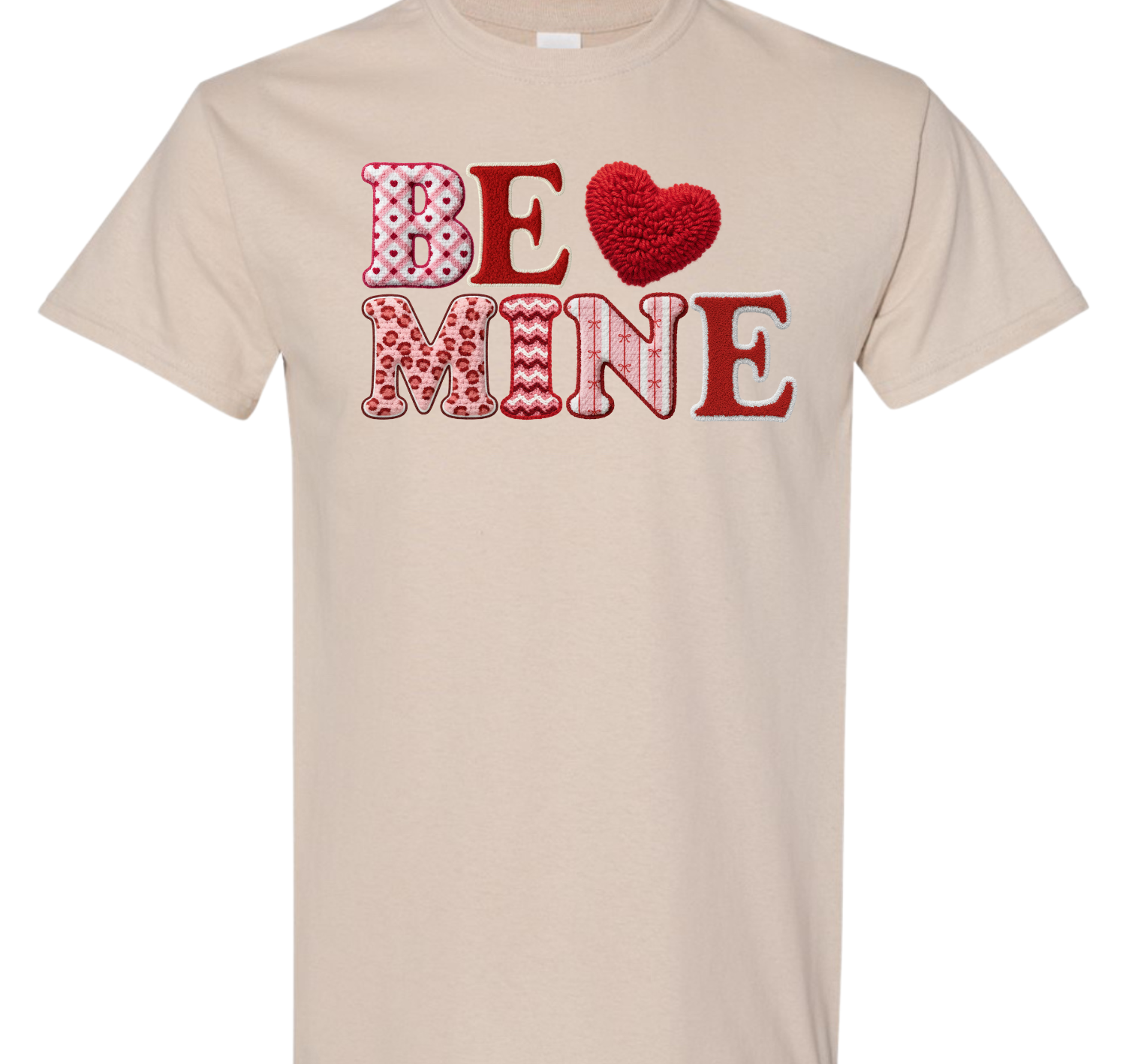 Be Mine Crochet Valentine Tee