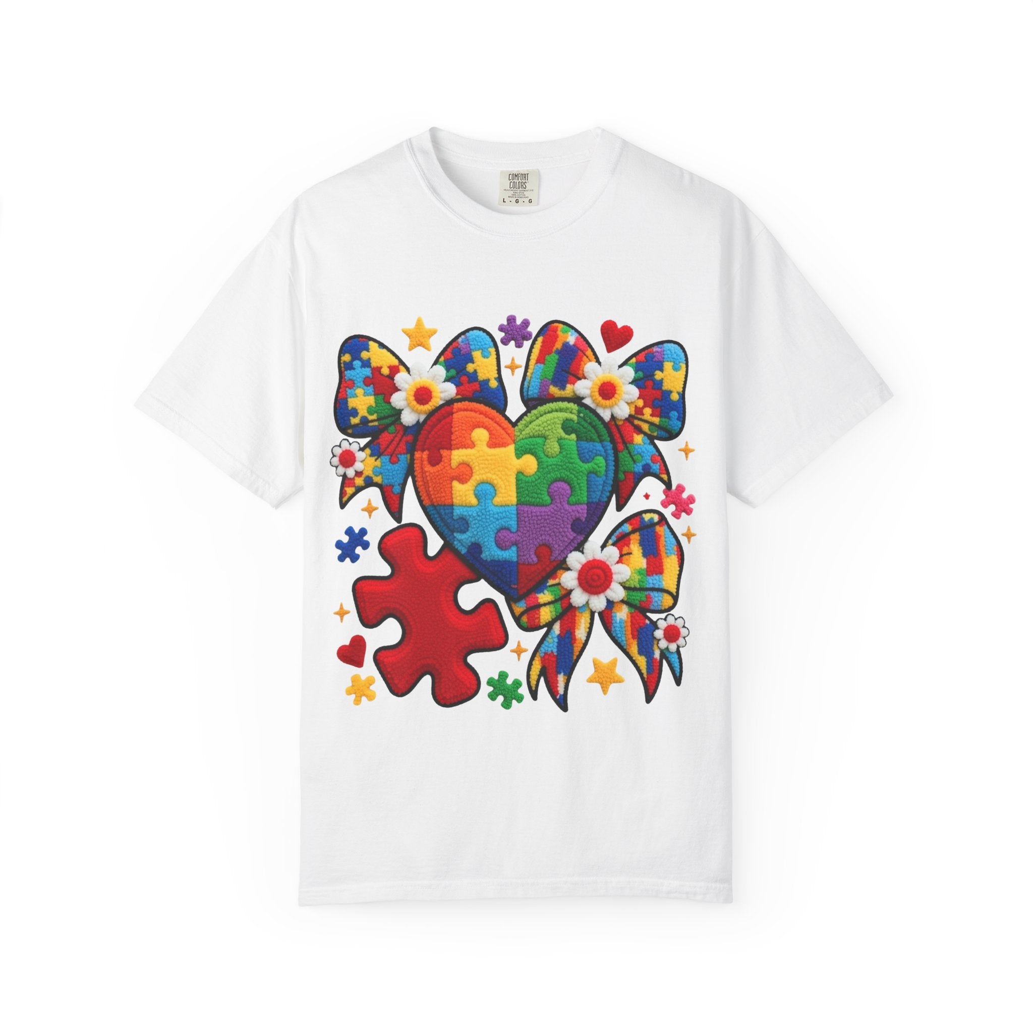 Autism Awareness Puzzle Heart T-Shirt