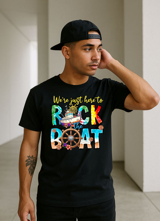 Rock Boat T-Shirt – Epic Music & Party Vibes Tee