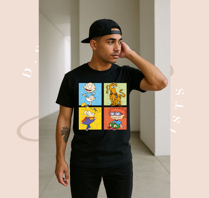Retro Rugrats Shirt 90'