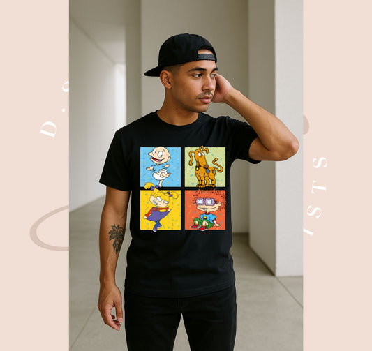 Retro Rugrats Shirt 90'
