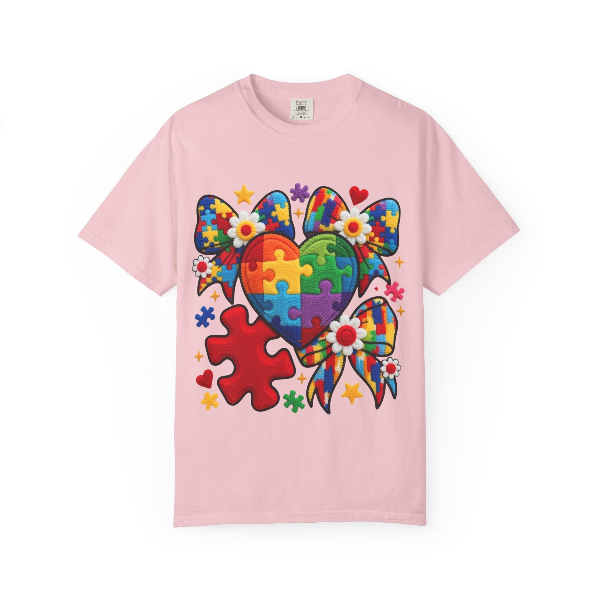 Autism Awareness Puzzle Heart T-Shirt
