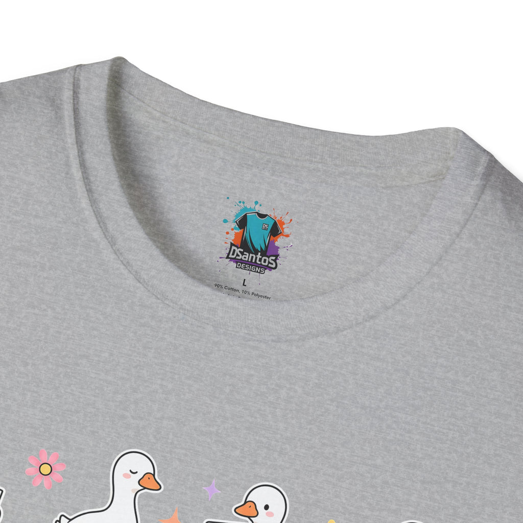 It’s OK To Ducks T-Shirt — Cute Positive Duck Cartoon Graphic Tee