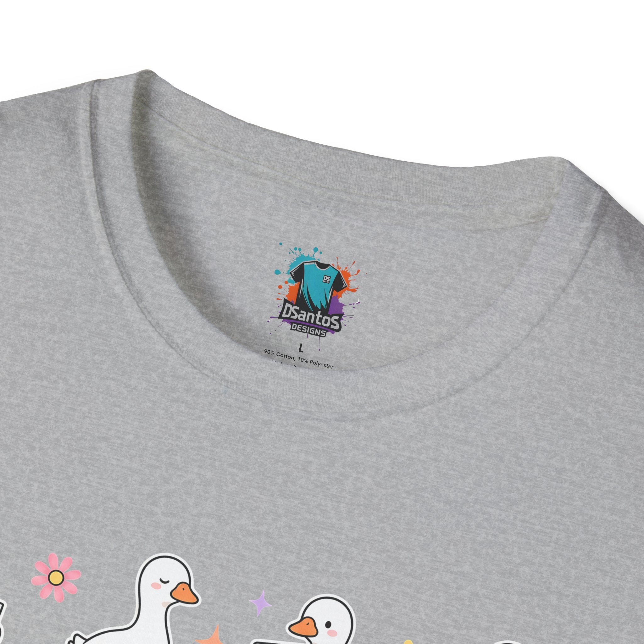 It’s OK To Ducks T-Shirt — Cute Positive Duck Cartoon Graphic Tee