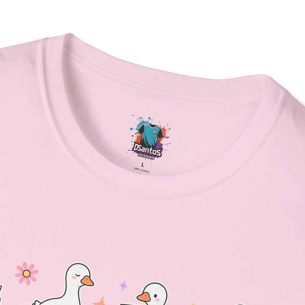 It’s OK To Ducks T-Shirt — Cute Positive Duck Cartoon Graphic Tee