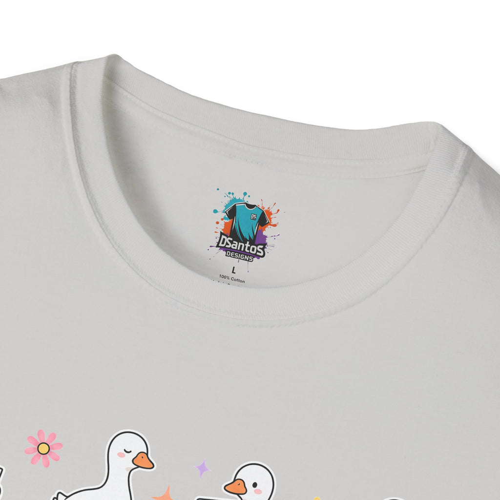 It’s OK To Ducks T-Shirt — Cute Positive Duck Cartoon Graphic Tee