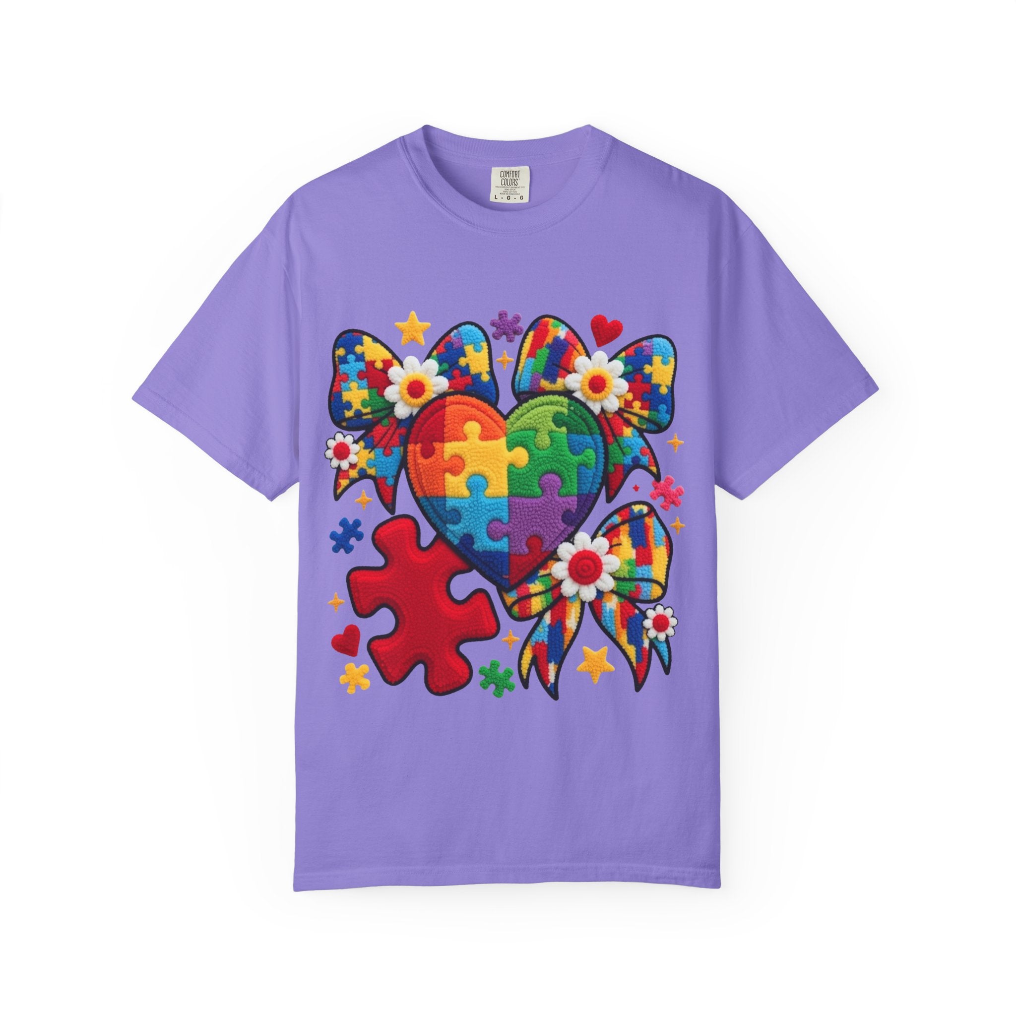 Autism Awareness Puzzle Heart T-Shirt
