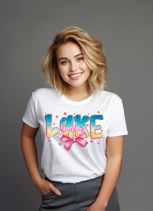 Lake Babe T-Shirt – Chill Beach & Lake Vibes Tee