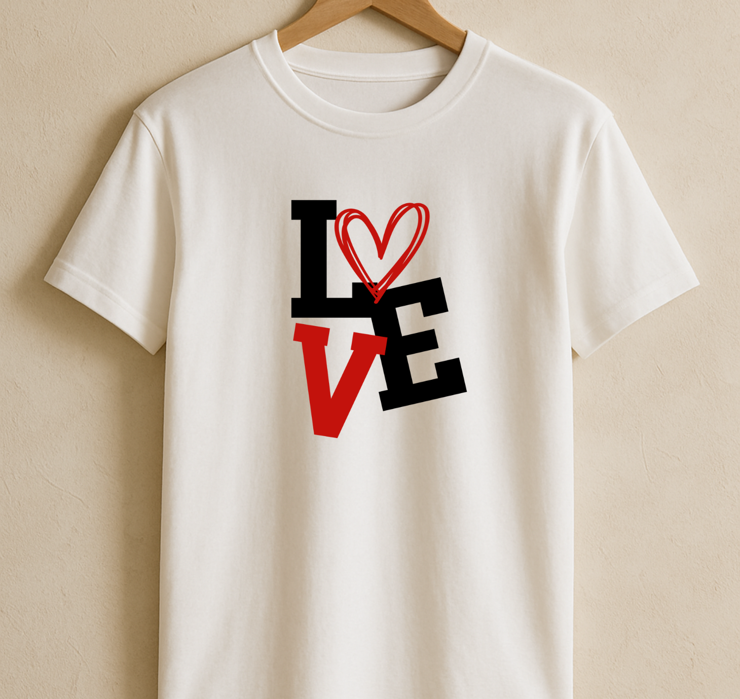 Classic LOVE Valentine Tee