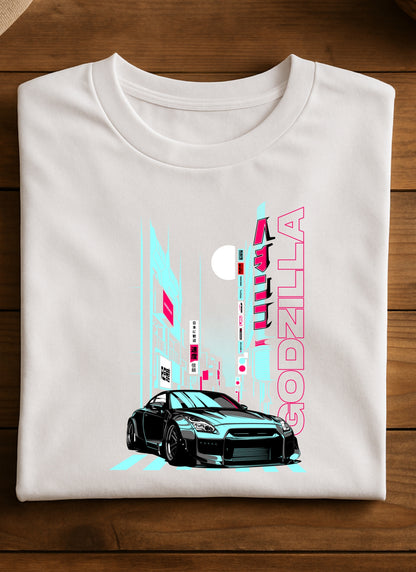 Godzilla Car Shirt
